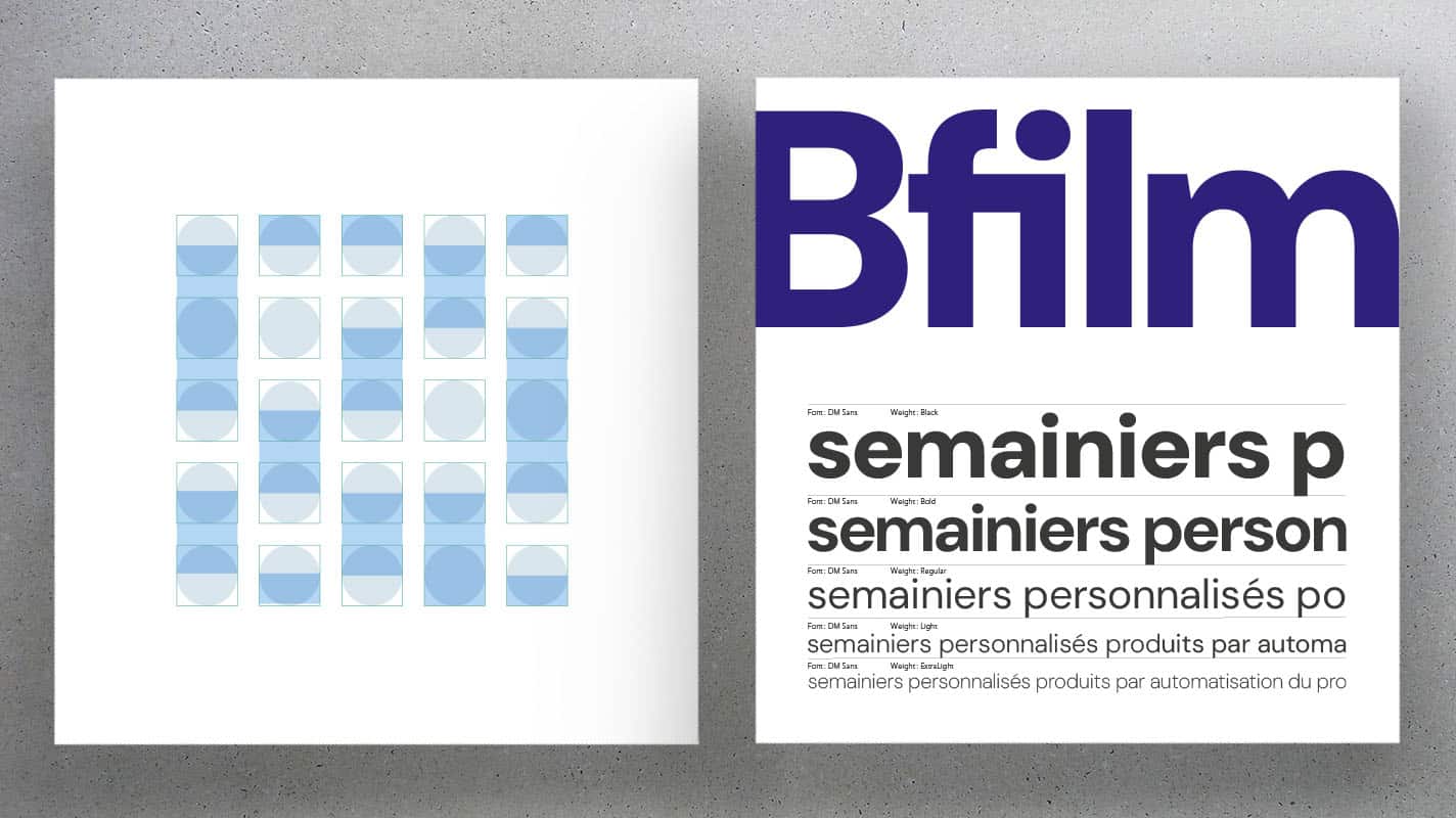 Bluefilm branding
