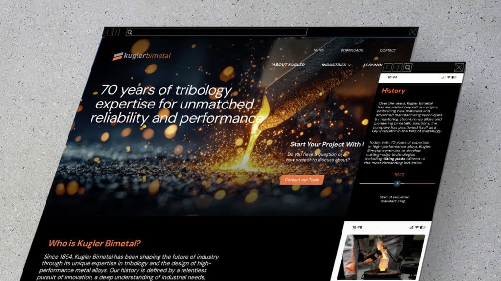 site internet Kugler Bimetal
